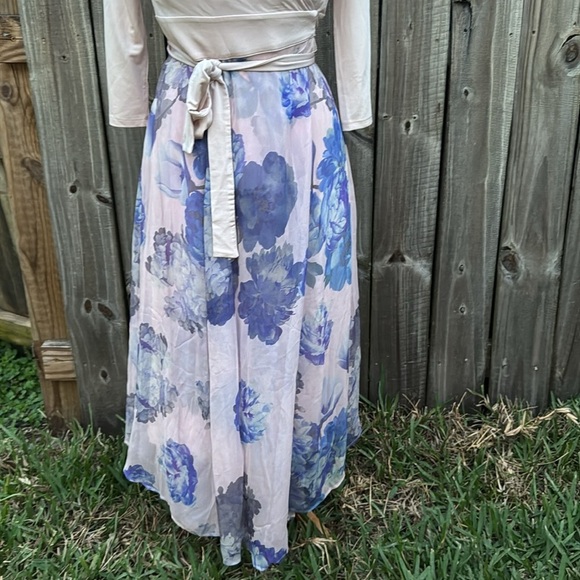 Lux by Seraphine ‘Patrice’ Wrap Maternity & Nursing Midi Dress, size 6 - Picture 6 of 9